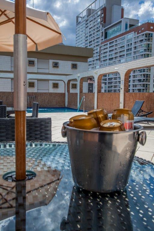 Atlantico Inn Apart Hotel Сантос Экстерьер фото